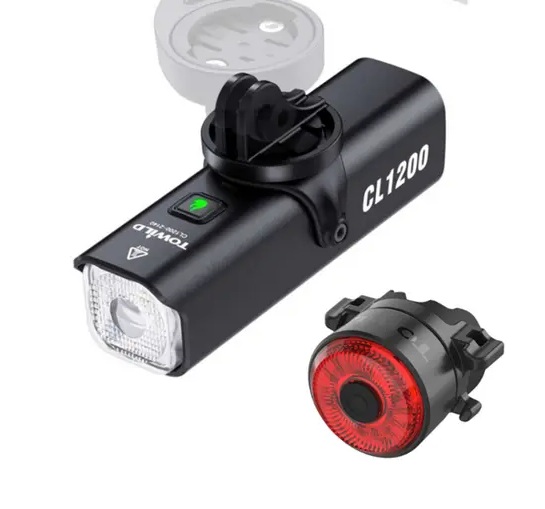 Zestaw oświetlenia TOWILD CL1200 oraz TL03