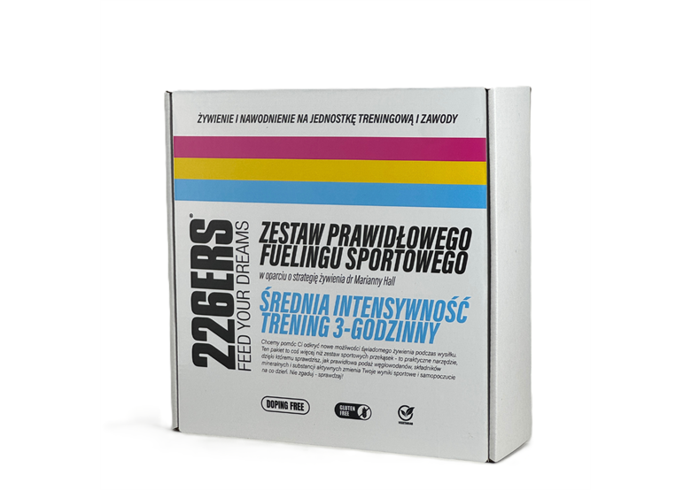 Zestaw prawidłowego fuelingu sportowego 226ERS Średnia Intensywność