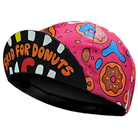 Czapka kolarska z daszkiem BELLO Skid for donuts