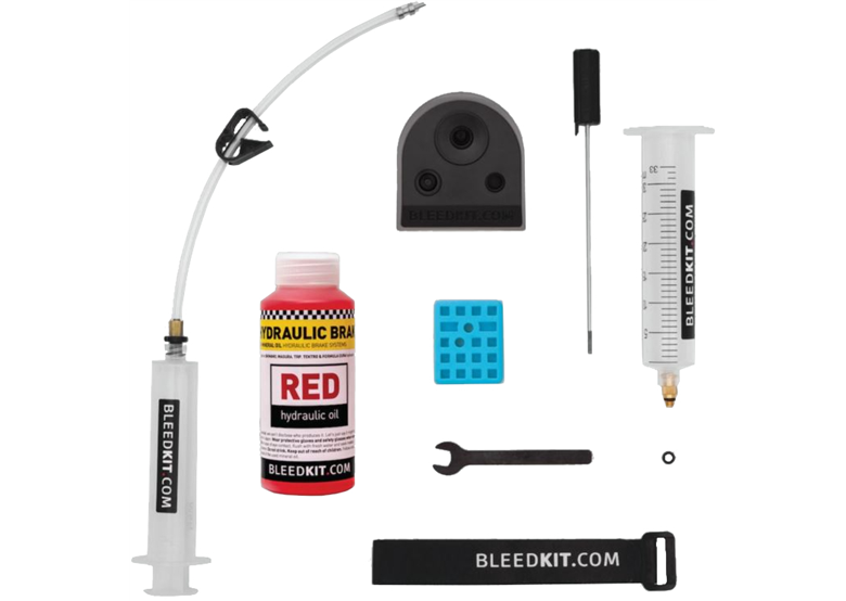 Zestaw do odpowietrzania hamulców BLEEDKIT Premium Red Edition Shimano