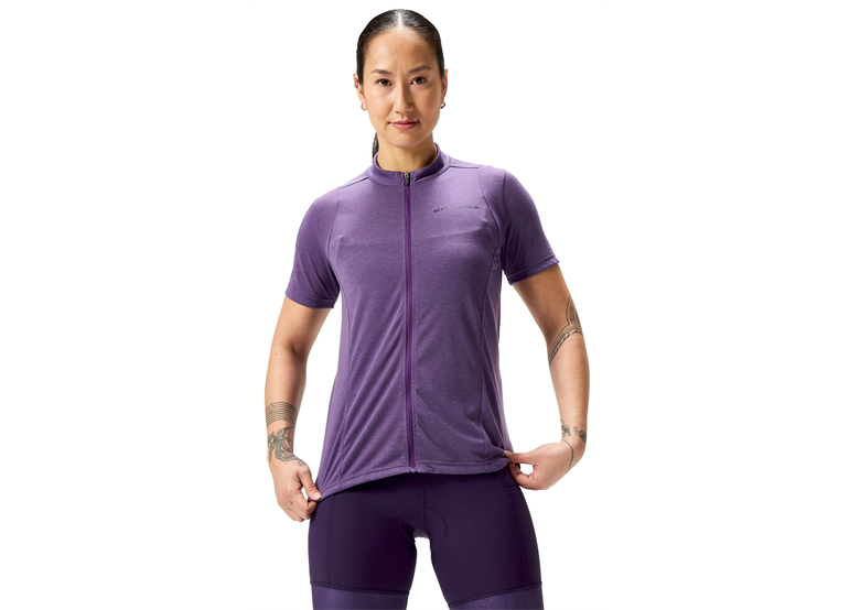 Koszulka rowerowa damska ENDURA Loop Zipped Wms
