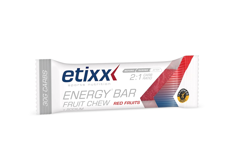 Baton energetyczny ETIXX Energy Bar Fruit Chew 2:1 Carb Ratio