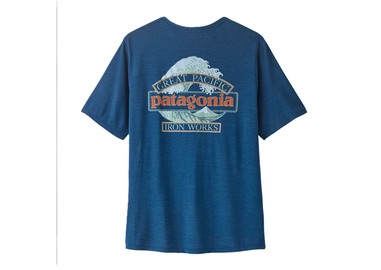 Koszulka z krótkim rękawem PATAGONIA Capilene Cool Daily Shirt - Great Waves