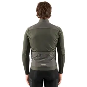 Koszulka rowerowa z długim rękawem PEDALED Odyssey Merino Windblock