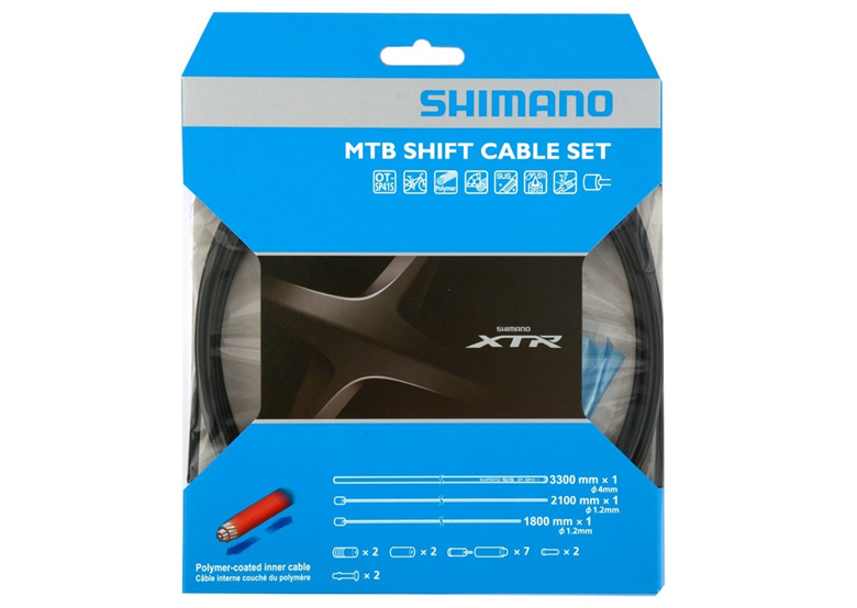 Zestaw linek i pancerzy przerzutkowych SHIMANO XTR