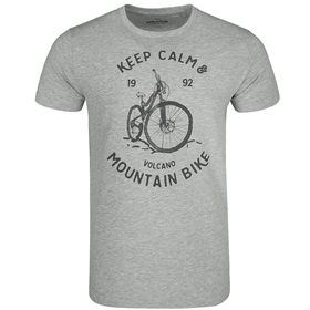 Koszulka z krótkim rękawem VOLCANO Keep Calm T-MILES